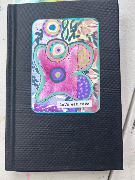 Mini sketchbook ~ handpainted