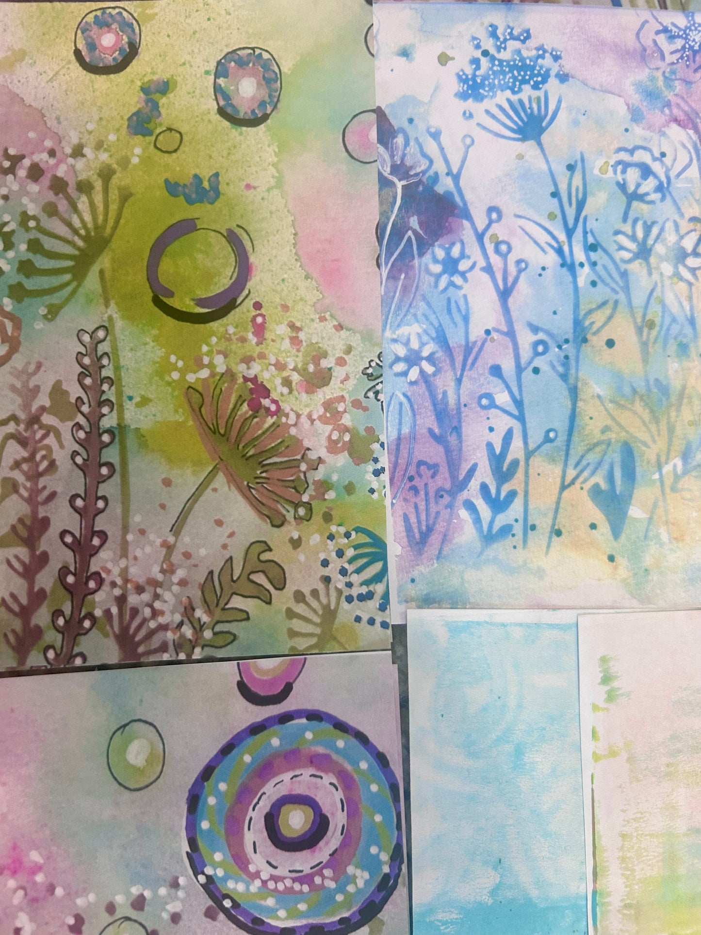 Scrapbook Paper by M. Rosa - Caribbean Spring