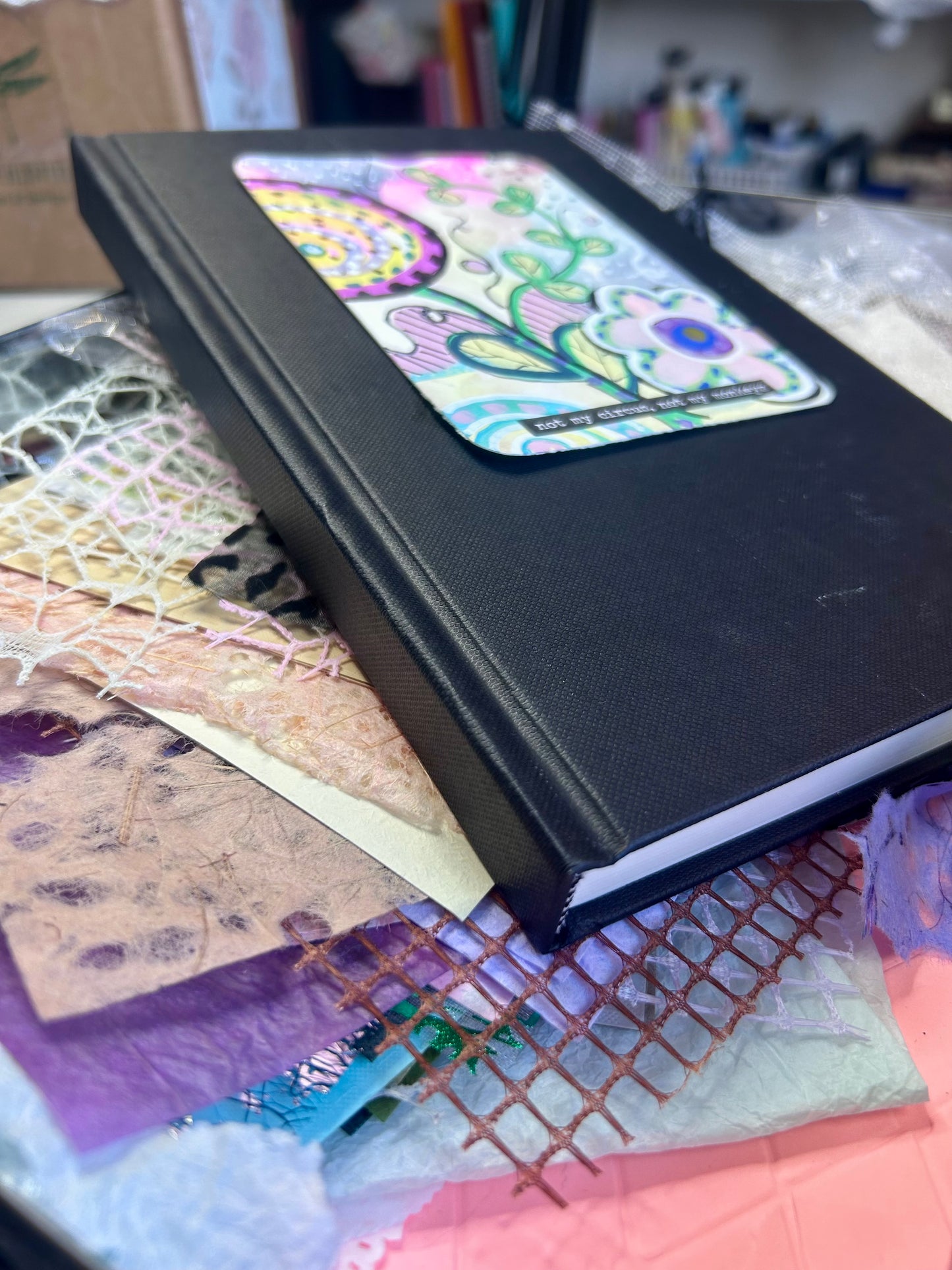 Hardcover Sketchbook with Original art