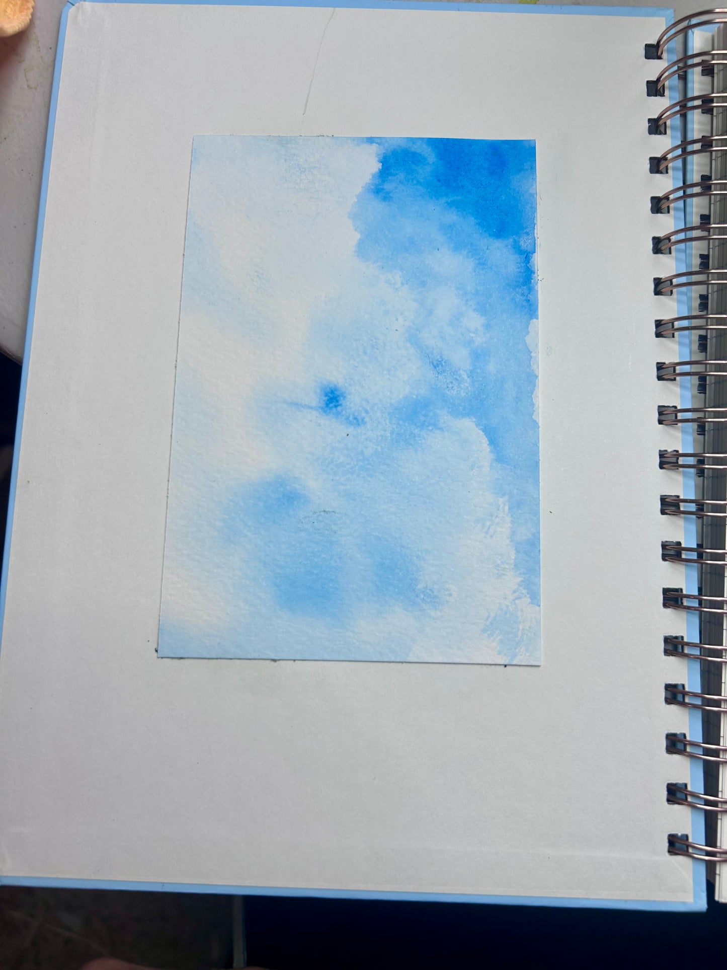 Sky Journal - handpainted